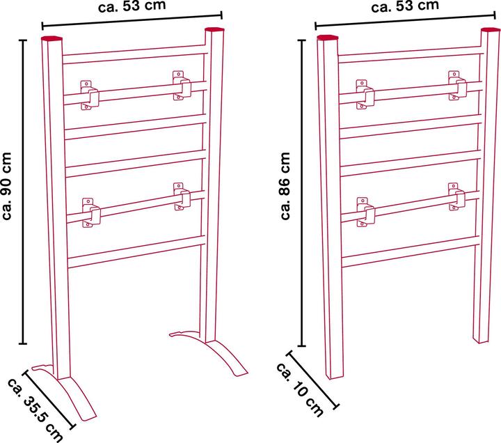Actual product image Dirt Devil Towel rail with heating
