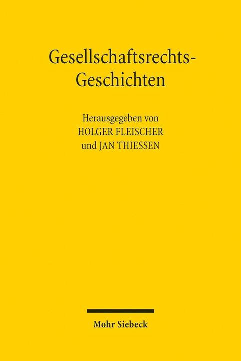 Produktbild Gesellschaftsrecht (Deutsch, Holger Fleischer, Jan Thiessen, 2018)