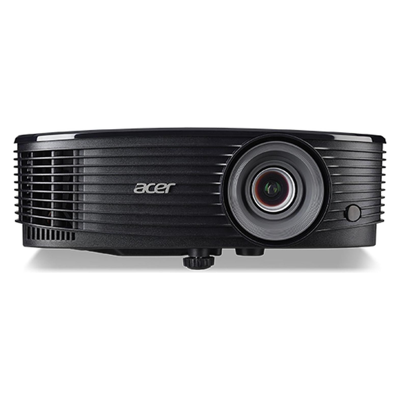 Acer X1129HP/Lampe/SVGA 800 x 600/WUXGA (SVGA, 4800 lm, 1.96 - 2.15:1), Beamer, Schwarz