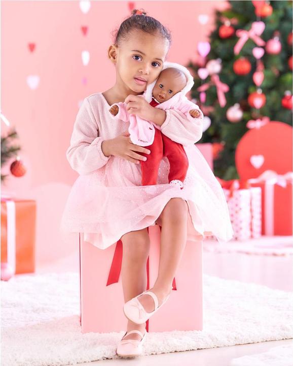 Actual product image Corolle MPP coat, heart leaf