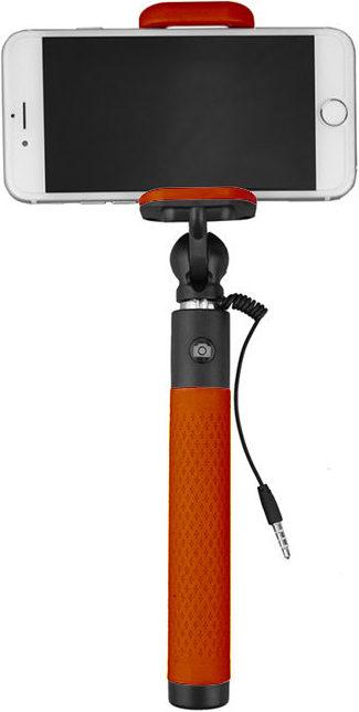 Actual product image Caruba Selfie Stick Plug & Play Orange