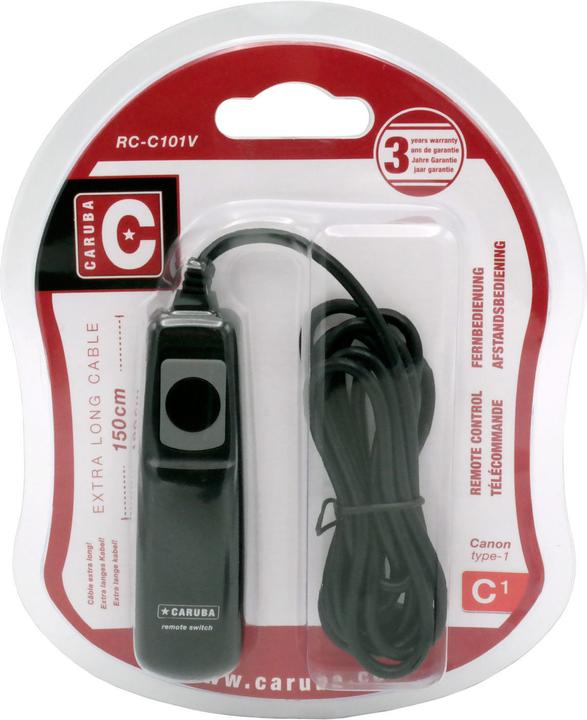 Actual product image Caruba Distance control Canon type 1 1,5m (Canon RS 80N3) (Cable)