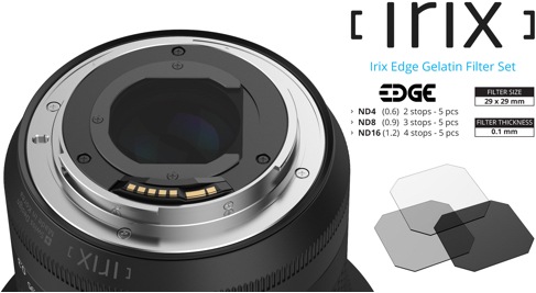 Produktbild Irix Edge Gel ND Filter Set 29mm x 29mm (ND- / Graufilter, 29 mm)
