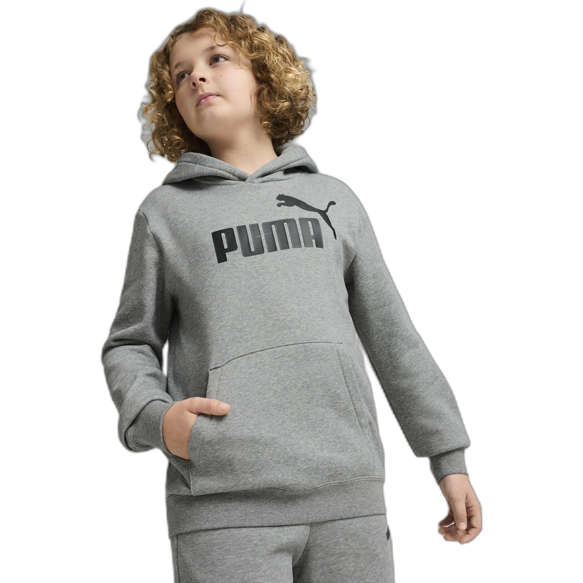 Thumbnail - Puma, Jungen, Pullover, ESS No. 1 Logo Hoodie FL B, Schwarz, (164)