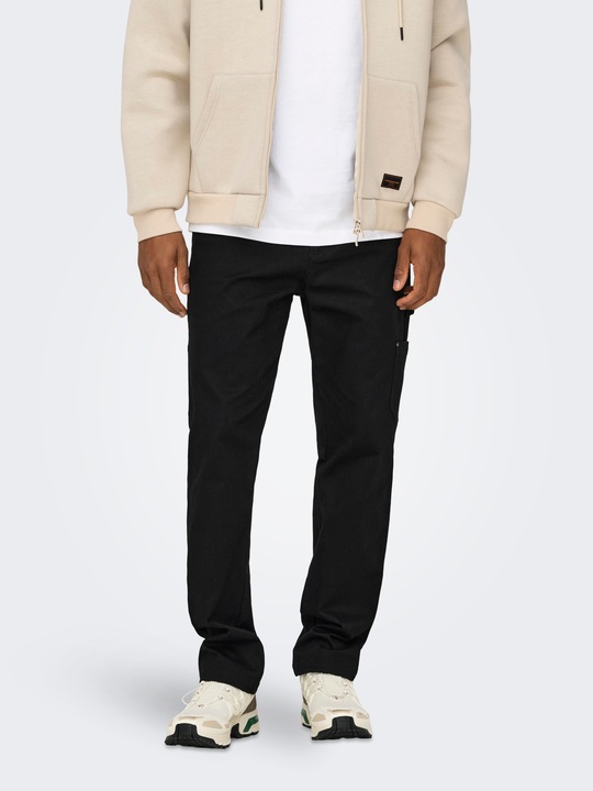 Actual product image Only & Sons ONSEDGE Straight cut trousers Trousers (W31/L34)
