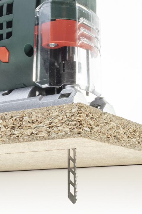 Produktbild wolfcraft 2 Stichsägeblätter HCS L=100mm T-Schaft