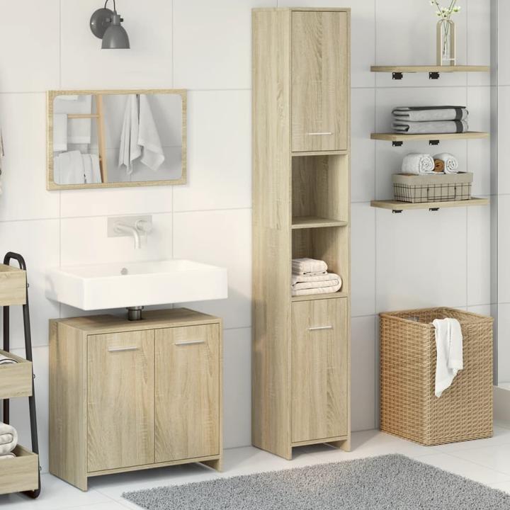 Actual product image VidaXL 3-tlg. Badmöbel-Set