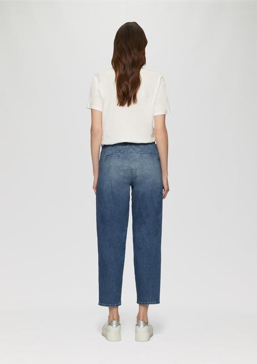 Produktbild S.Oliver Jeans-Hose Ankle-Jeans / Relaxed Fit / High Rise / Barrel Leg (40)