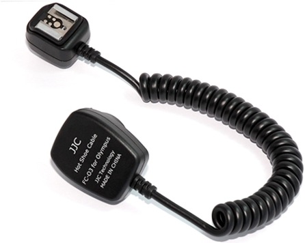 Produktbild JJC FC O3 (0.9M) Off Camera Shoe Cord (Olympus FL CB05) (Blitzgerät Ersatzteile)