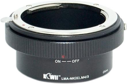Actual product image Kiwi Photo Lens Mount Adapter (NK(G) M4/3)