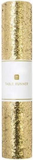 Actual product image TALKING TABLES Gold Tablecloth Table Runner (180 x 30 cm)