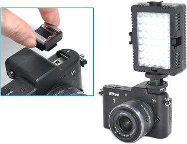 Actual product image JJC MSA 5 Universal Shoe Adapter for Nikon 1 V1 (Flash unit adapter)