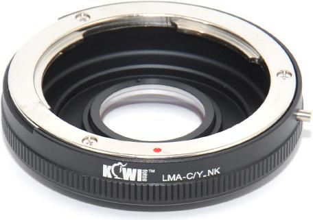 Actual product image Kiwi Photo Lens Mount Adapter (C/Y NK)