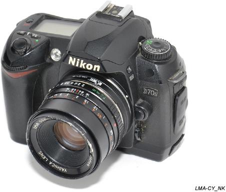 Actual product image Kiwi Photo Lens Mount Adapter (C/Y NK)