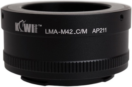 Actual product image Kiwi Lens Mount Adapter (M42 naar Canon M)