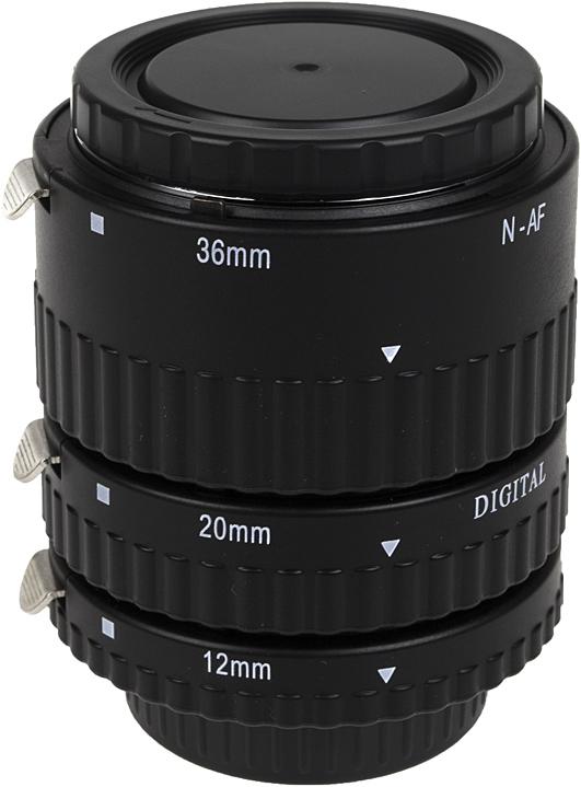 Image du produit Meike Kit de tubes d'extension Eco Canon (Macro bague intermédiaire, Canon EF, Canon EF-S)