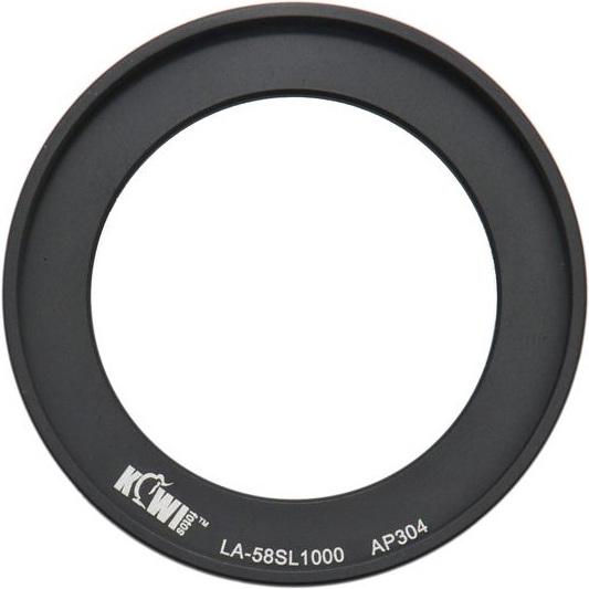 Kiwi Lens Adapter voor Fujifilm S8200 en SL1000 (58mm), Objektivadapter
