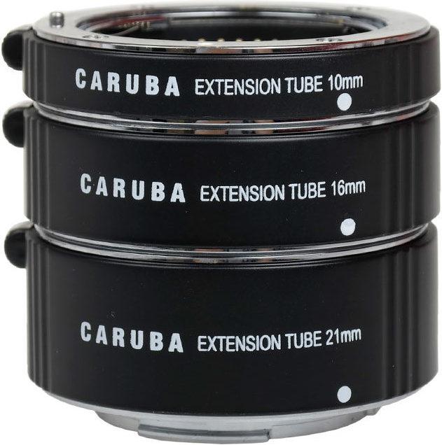 Produktbild Caruba Extension Tube Set Nikon 1 Serie Chrom (Makro-Zwischenring, Nikon 1)