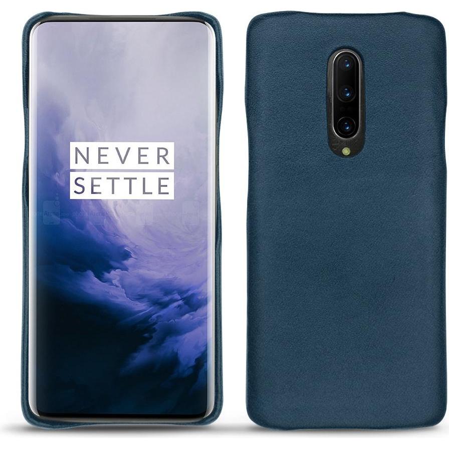 Noreve Lederschutzhülle (OnePlus 7 Pro), Smartphone Hülle, Blau