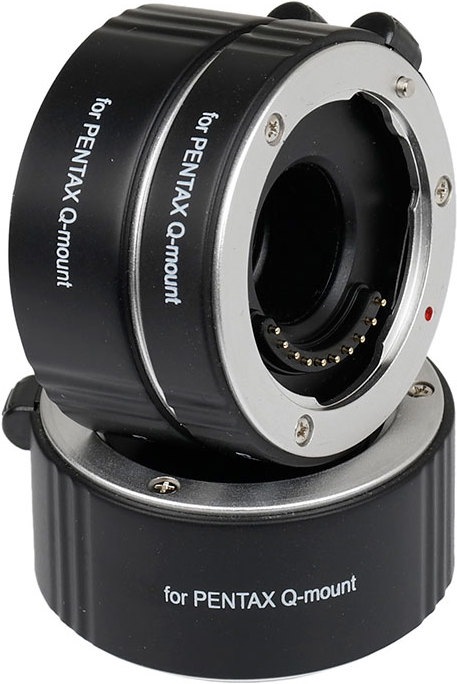 Actual product image Caruba Extension Tube Set Pentax Q Aluminium (Macro intermediate ring, Pentax Q)