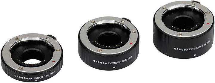 Image du produit Caruba Extension Tube Set Pentax Q Aluminium (Macro bague intermédiaire, Pentax Q)