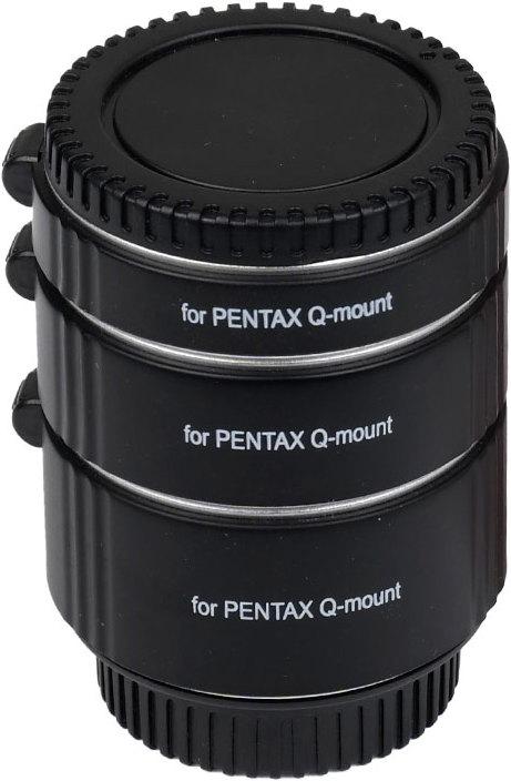 Image du produit Caruba Extension Tube Set Pentax Q Aluminium (Macro bague intermédiaire, Pentax Q)