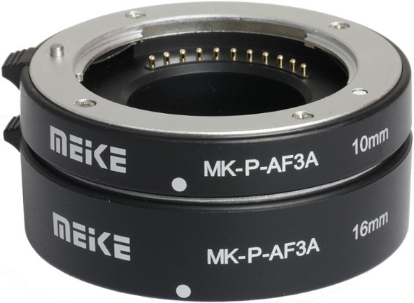 Actual product image Meike Extension Tube Set Micro 4/3 (Macro intermediate ring)