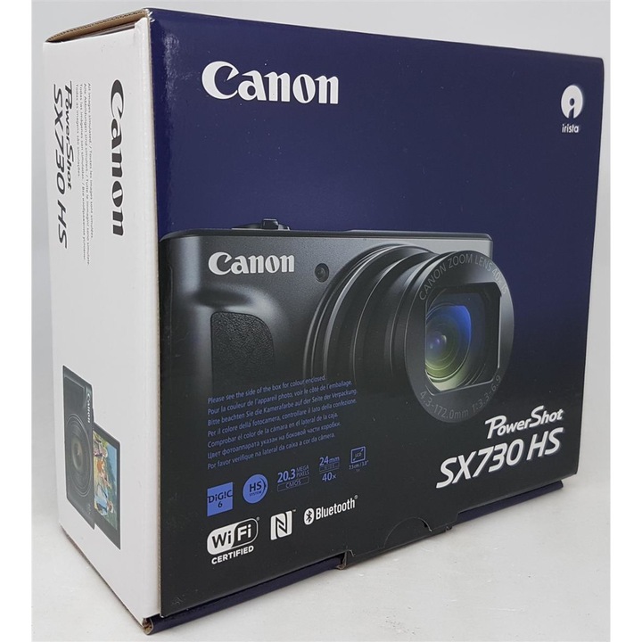 Actual product image Canon PowerShot SX730 HS (24 - 960 mm, 20.30 Mpx, 1/2,3'')