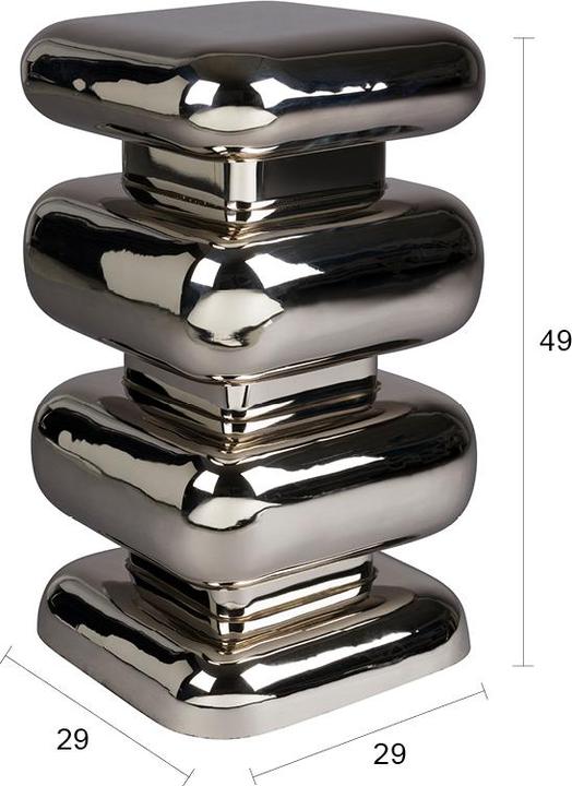 Image du produit Dutchbone Stool Stubby Chrome