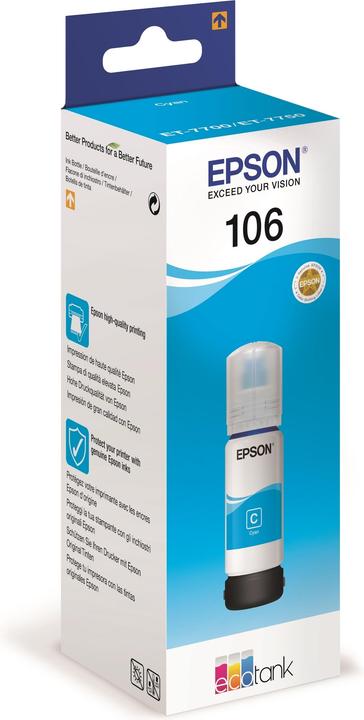 Image du produit Epson 106 EcoTank Ink (C)