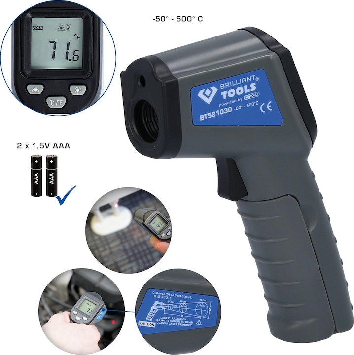 Produktbild Brilliant Tools Infrarot-Thermometer