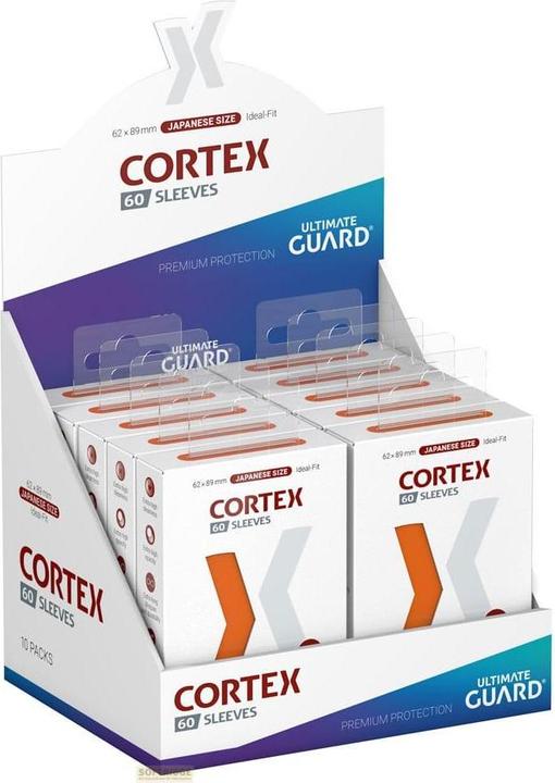 Produktbild Ultimate Guard 60 pochettes Cortex Sleeves Japanese Size Orange