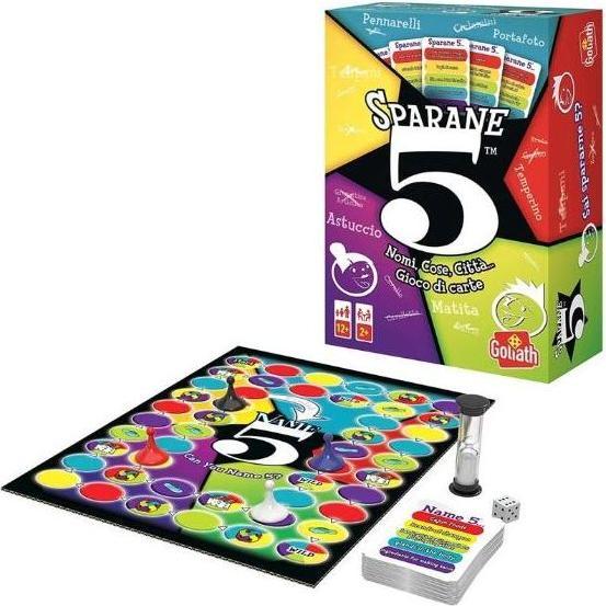 Productafbeelding Goliath Toys 926349.006 Goliath - NAAM 5 - SPARANE 5 (NOMI, COSE, CITT?, ANIMALI... (Italiaans)
