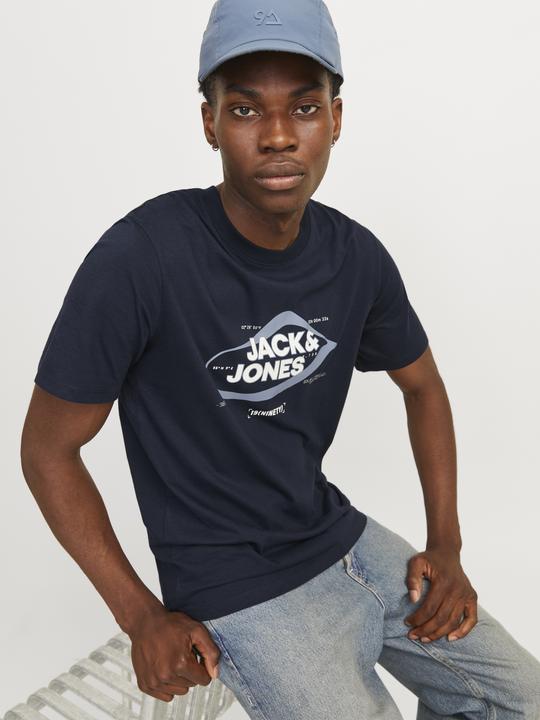 Immagine prodotto Jack & Jones T-shirt stampata con scollo rotondo (M)