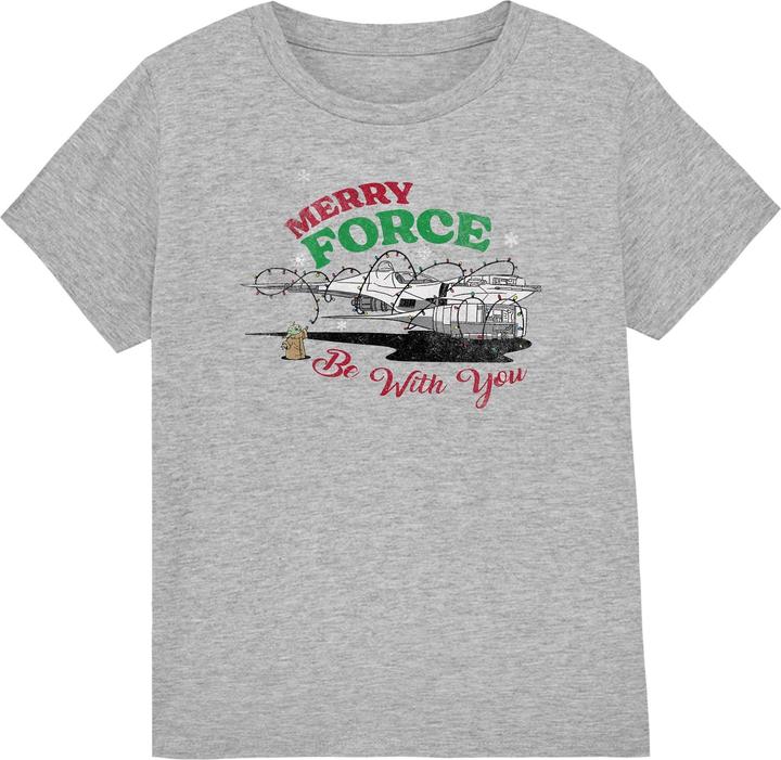 Produktbild Star Wars Merry Force Be With You TShirt (152, 158)