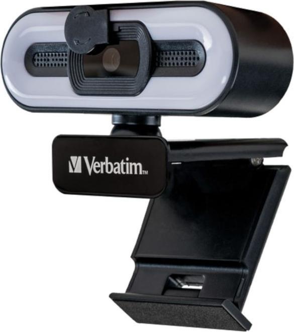 Actual product image Verbatim Webcam with Micro+Light AWC-02 1080p Autof (2 Mpx)