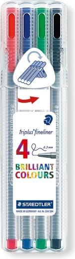Image du produit Staedtler Fineliner triplus 334 (Multicolore, 1 x)