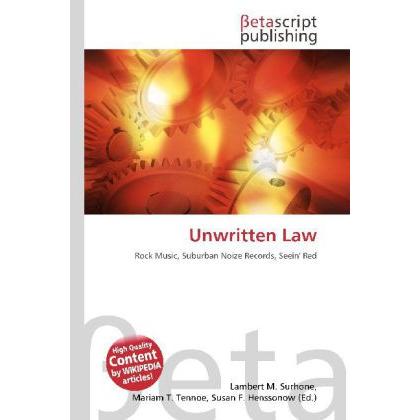Thumbnail - Unwritten Law, Fachbücher