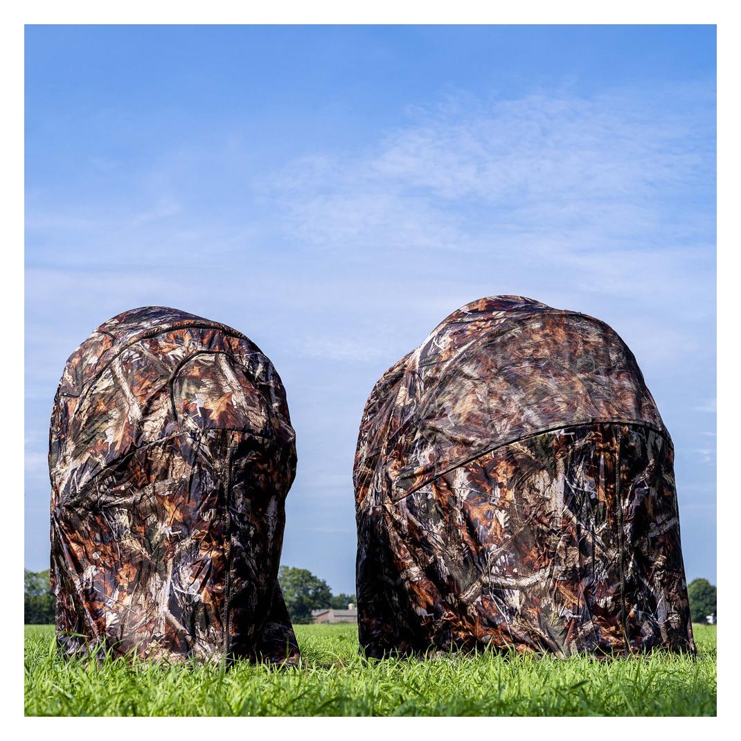 Caruba Camouflage Chair Hide Single, Kameratasche, Mehrfarbig