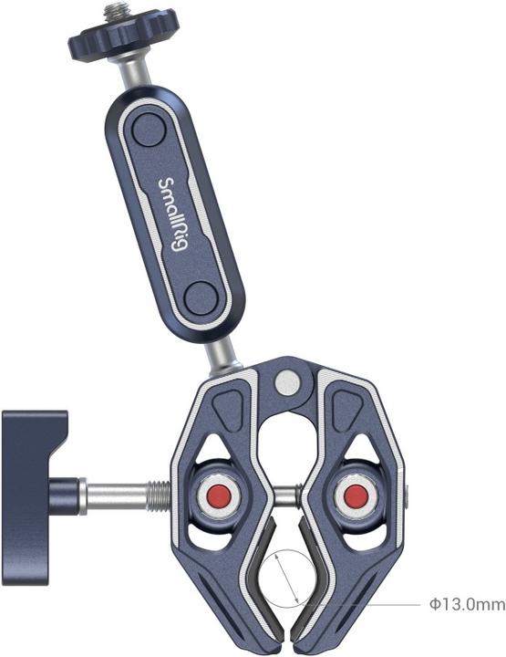 Immagine prodotto SmallRig Morsetto a forma di granchio con braccio magico a testa sferica 3757 (Morsetto per stativo)