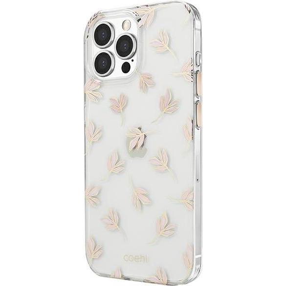 Uniq Unique case Coehl Fleur iPhone 13 Pro Max 6.7 quot pink (Apple iPhone 13 Pro Max), Smartphone Hülle, Pink