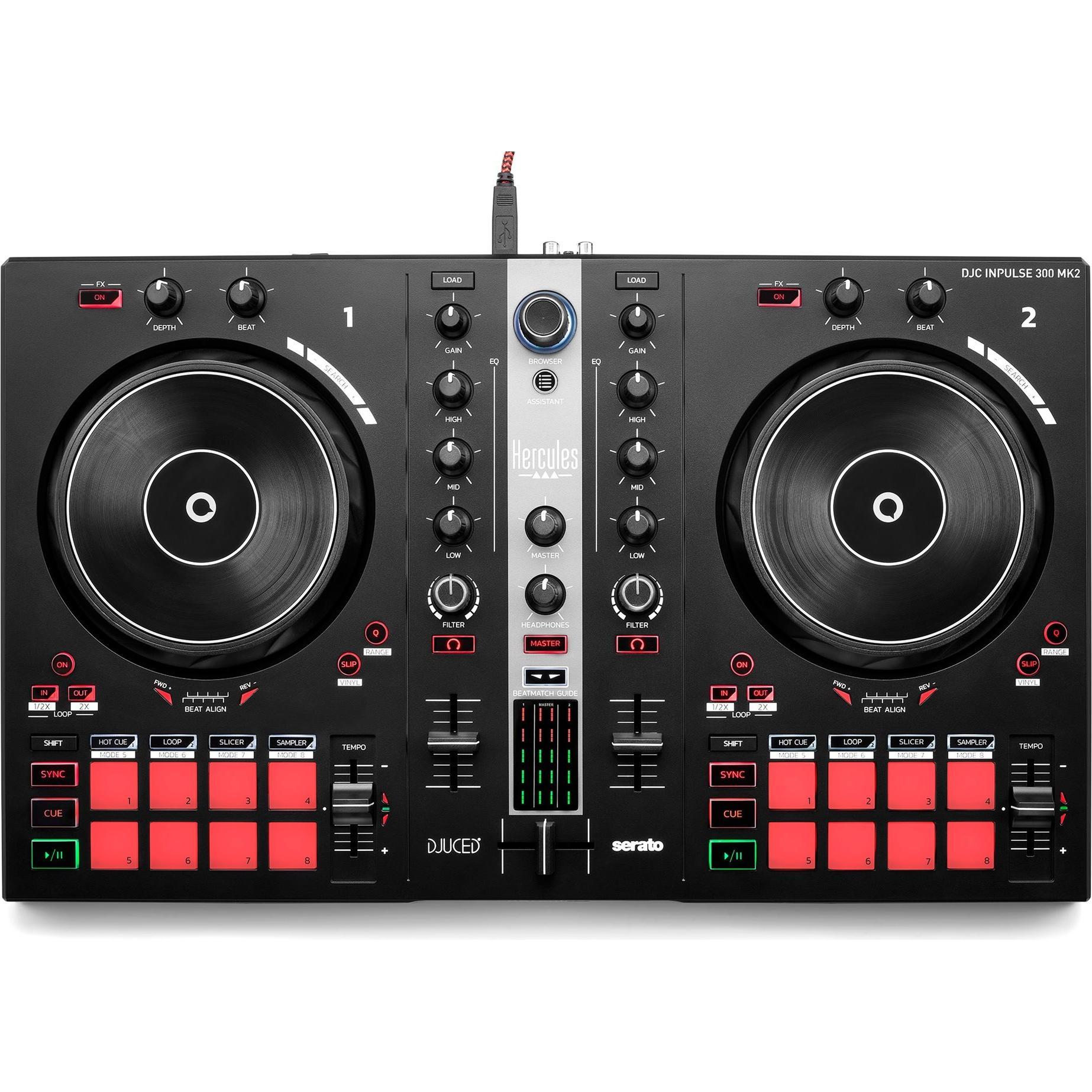 Hercules DJControl Inpulse 300 MK2, Controller DJ