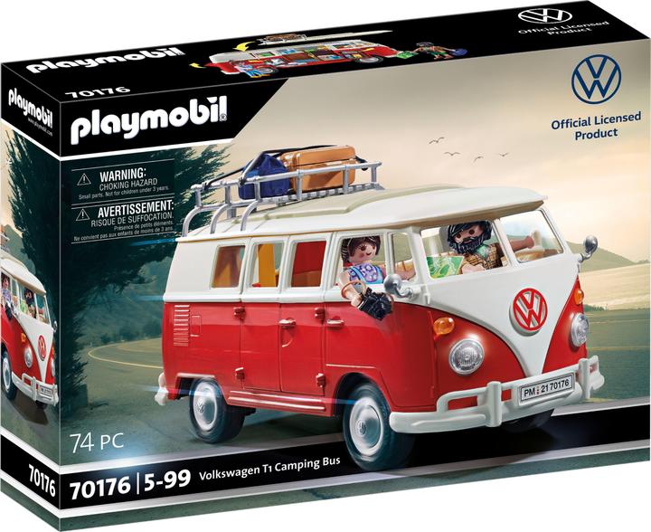 Playmobil Volkswagen T1 Camping Bus (70176, Playmobil Volkswagen)