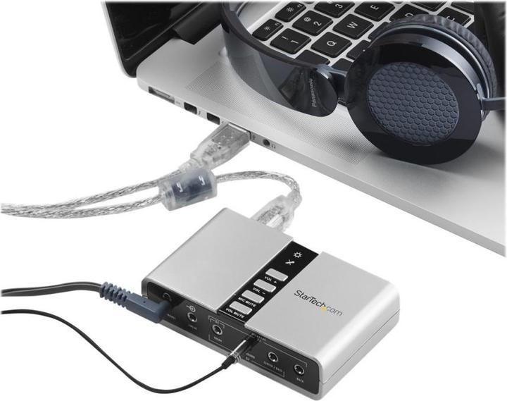 Produktbild StarTech 7.1 Channel USB Sound Card (USB 2.0)