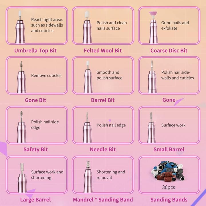 Produktbild Heartyfly Nagelfräser