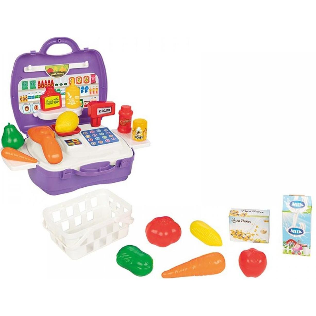 Pilsan Spielzeug-Supermarkt Koffer 03563