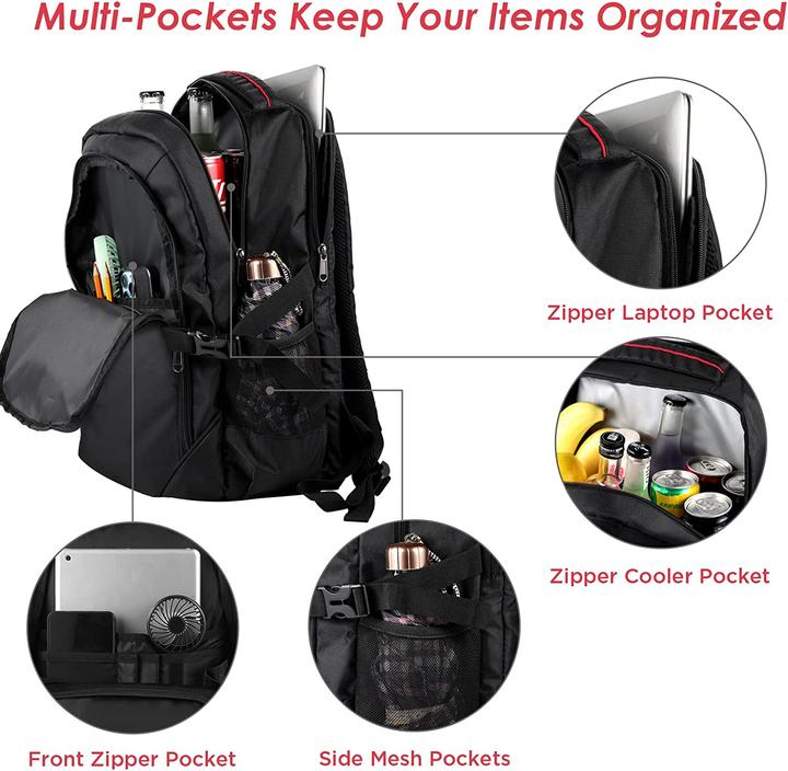 Produktbild Outxe Kühlrucksack Schwarz,22L (22 l)