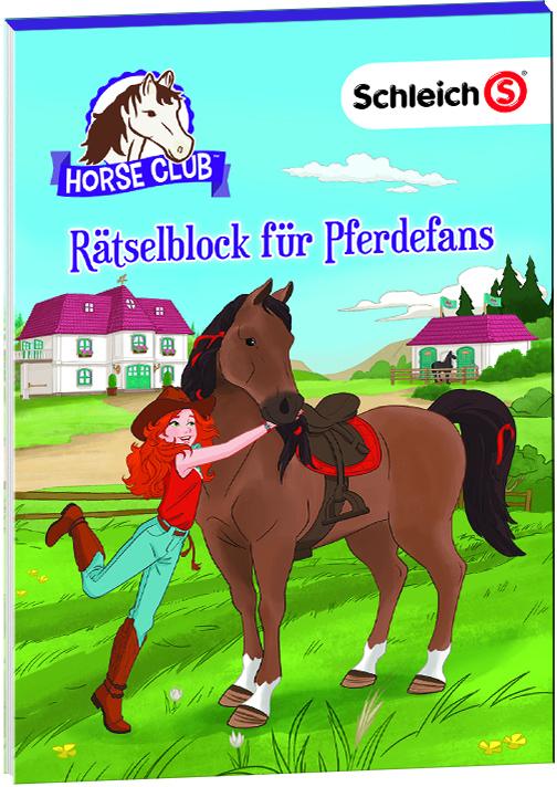Produktbild SCHLEICH® Horse Club – Rätselblock für Pferdefans (Deutsch, 2021)
