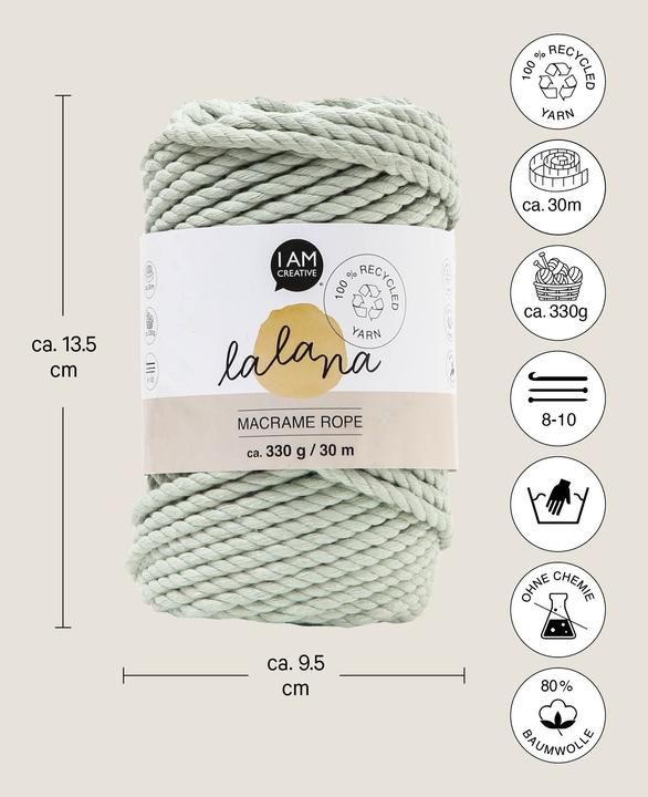 Image du produit Lalana Macrame Rope (30 m)