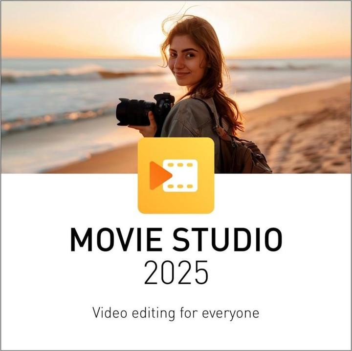Magix Movie Studio 2025 Download Code (1 User, 1 Devices/Users, unlimited)